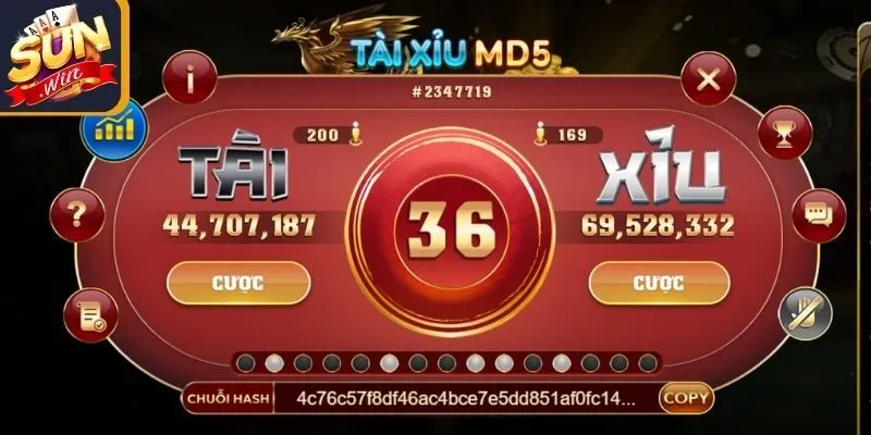 Giới thiệu Tài Xỉu MD5 Sunwin